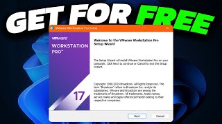 How To Get VMware Workstation Pro For Free On PCLaptop  Step By Step Guide [upl. by Adyl]