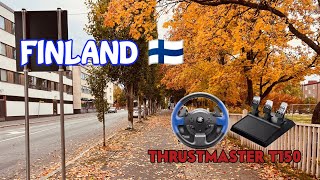 FINLAND 🇫🇮  THRUSTMASTER T150  VLOG 1 [upl. by Tik]