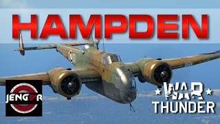 War Thunder Realistic Hampden Mk I Great Bombload [upl. by Omiseno267]