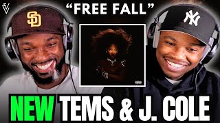 Tems x J Cole  Free Fall  FIRST REACTION [upl. by Starlin]