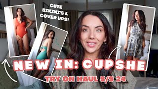 CUPSHE TRY ON HAUL UK 2024  SWIMWEAR HOLIDAY OUTFITS TRY ON  Eilidh Wells [upl. by Etteraj]