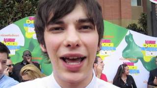 DEVON BOSTICK Diary of a Wimpy Kid at the Kids Choice Awards [upl. by Audris]