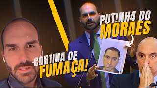 POLÍCIA FEDERAL DIZ QUE EDUARDO BOLSONARO COMETEU CR1ME E ELE RESPONDE [upl. by Larrie]