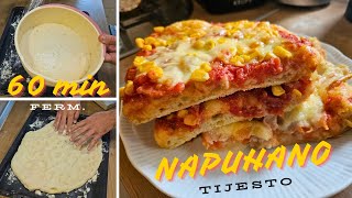 Recept za Domaću Pizzu Od Tijesta do Gotovog Jela [upl. by Kinghorn]