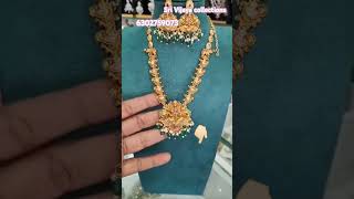 Microgold plated necksets trending shorts shortvideos viralvideoviralshorts youtube 6302759073 [upl. by Rufford926]