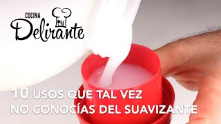 10 usos del suavizante que tal vez no conocías [upl. by Josselyn]