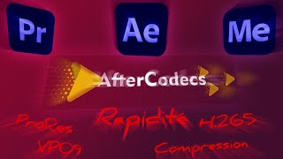 ENCODER  EXPORTER FACILEMENT sa VIDÉO avec AFTERCODECS Premiere Pro After Effects Media Encoder [upl. by Etteyafal]