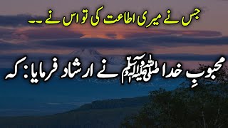 Obeying the Messenger A Path to Blessings  Hadees Pak  Hadees Nabvi  Best Islam [upl. by Hteb]