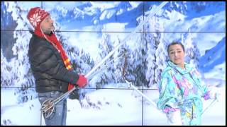 Ondar Show en exclusivité  le téléphone arabe sur les pistes de ski [upl. by Anuahsal]