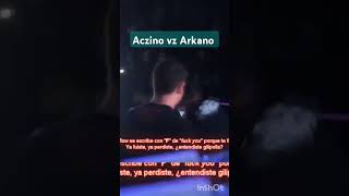 Aczino vs Arkano Round 2 coliseum round2 aczino arkano rap batallasescritas freestyle [upl. by Leafar]