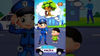 Kya Lakkha Police Se Bachega 😱  shorts cartoon trending [upl. by Atiner]