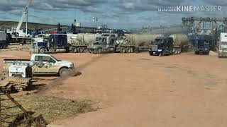 Oilfield Wellsite in Douglas WY 2018 [upl. by Enilekaj895]