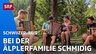 Zu Besuch bei der Älplerfamilie Schmidig  SchwiizerReis Staffel 2 Folge 5  SRF [upl. by Morra571]