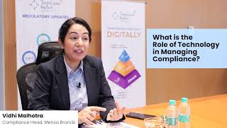 Vidhi Malhotra on Managing Compliance and Risk  Delhi NCAER Roundtable TeamLease RegTech [upl. by Peltz761]