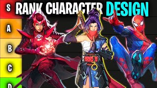 Ranking All Character DESIGNS in Marvel Rivals TIER LIST [upl. by Witha]