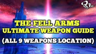 All Fell Arms Weapons Guide  Tales of Vesperia Definitive Edition [upl. by Leyes444]