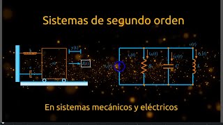 Sistemas de segundo orden mecánicos y eléctricos  análisis y ejemplos [upl. by Kessia]