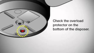 Reset the Overload Protector on InSinkErator Garbage Disposal [upl. by Aube478]