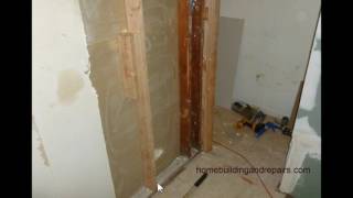 Use Wall Framing Blocks To Prevent Door Knob Drywall Damage [upl. by Anawad]