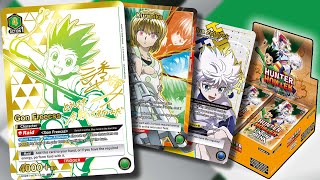 Opening NEW Hunter X Hunter Cards Union Arena TCG [upl. by Cichocki489]