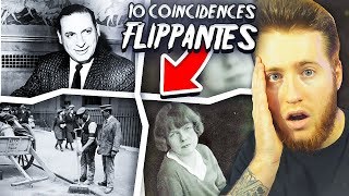 10 COÏNCIDENCES INCROYABLES ET FLIPPANTES [upl. by Ayaj156]