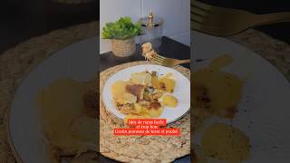 Idée de repas facile et trop bon Gratin de pommes de terre et poulet 😋👩‍🍳 [upl. by Boot]