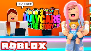 Roblox DayCare 2 En español con Bebe Goldie y Titi Juegos  Historias de Miedo en Roblox [upl. by Gerick]