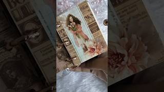 Books Happiness 🪄  satisfying trending sassyjournal aesthetic mininotebook vintage love art [upl. by Weslee]