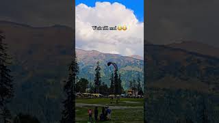 Paragliding at solang valley travel manaliinwinters trip music ohno [upl. by Rowan]