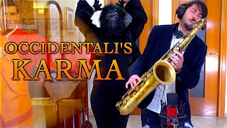 OCCIDENTALIS KARMA  Francesco Gabbani SANREMO 2017 Cover Sax [upl. by Leryt38]