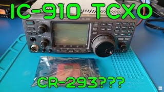 IC910 TCXO install 302MHz [upl. by Gnay161]