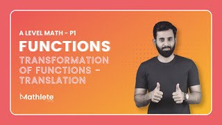 A Level Math P1  Functions  Transformation of Functions  Translation [upl. by Gotthard]