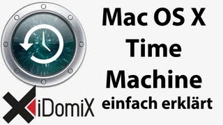 Mac OS X Time Machine Sicherung und Wiederherstellung ausführlich erklärt [upl. by Abagael]