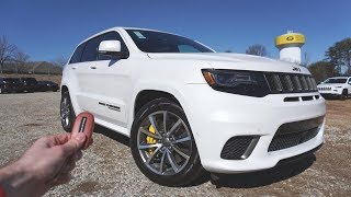 2018 Jeep Grand Cherokee Trackhawk Start Up Exhaust Test Drive and Review [upl. by Chambers407]