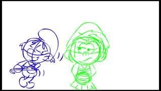 Animatic  Vexy and Hackus Smurf [upl. by Grimona]