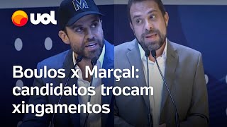 Boulos x Pablo Marçal Candidatos trocam xingamentos e acusações em debate veja vídeo completo [upl. by Eibot]