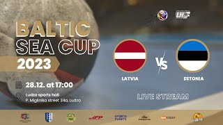 Baltic Sea Cup 2023 Latvia  Estonia  DEC 28 [upl. by Anahpos384]