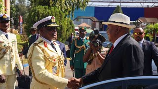 Former President Uhuru Kenyatta address a high level military fete in Nigeria  NDC COURSE 33 [upl. by Sternberg]