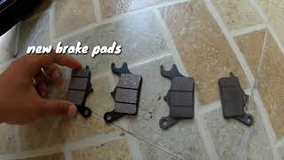 Rs 150 front brake pads replacement  rs 150 [upl. by Oileduab]