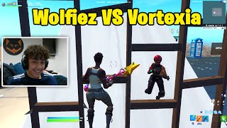 Wolfiez VS Vortexia 1v1 Buildfights [upl. by Enial]