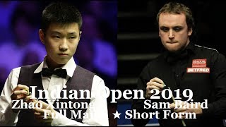 Zhao Xintong vs Sam Baird Short Form [upl. by Naillig]