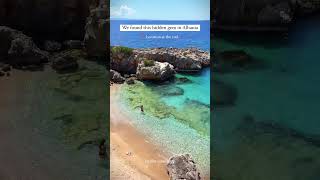 Albania  Albanian Beaches  Aquarium Beach Himare [upl. by Annadiana]