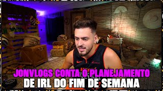 JONVLOGS CONATA O PLANEJAMENTO DE IRL DO FIM DE SEMANA NO RJ BDJ [upl. by Pinebrook33]