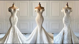 Mermaid Dreams Elegant and Romantic Wedding Gowns [upl. by Atekihs769]