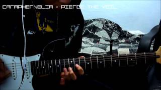 quotCaraphernelia by Pierce the Veilquot Guitar Cover TABSin description [upl. by Newel329]