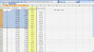 Regression Analysis in Excel 6 of 7 [upl. by Zerimar]