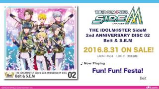 THE IDOLMSTER SideM 2nd ANNIVERSARY DISC 02 Beit amp SEM 試聴動画 [upl. by Wren405]