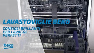 Come impostare caricare e pulire la tua lavastoviglie Beko  Beko Italia [upl. by Ecnatsnoc]