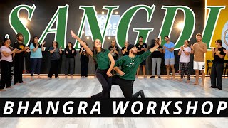 SANGDI BHANGRA WORKSHOP  SUKHA  BHANGRA EMPIRE [upl. by Lissak]