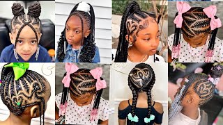 Cute And Fun Braids For Kids 2023  The Hottest Trends Of 2023  Hairstyles For KidsGirls [upl. by Einneb]